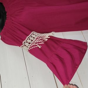 NWT Umgee S fuschia dress